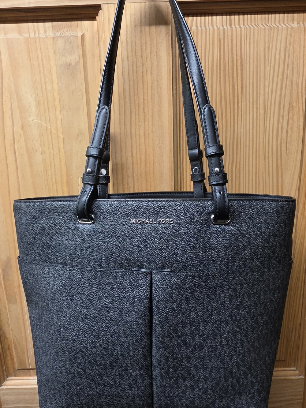 Michael Kors Black Signature Tote Bag